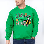 Welcome To Our Hive Easter Day Unisex Crewneck T-Shirt Sweatshirt Hoodie