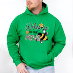 Welcome To Our Hive Easter Day Unisex Crewneck T-Shirt Sweatshirt Hoodie
