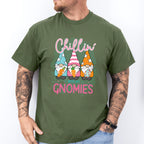 Chillin' With My Gnomies Easter Day Unisex Crewneck T-Shirt Sweatshirt Hoodie
