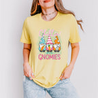 Chillin' With My Gnomies Easter Day Unisex Crewneck T-Shirt Sweatshirt Hoodie
