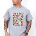 Bunny Ear Eggs Easter Day Unisex Crewneck T-Shirt Sweatshirt Hoodie