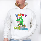 Happy Eastrawr Dinosaur Easter Day Unisex Crewneck T-Shirt Sweatshirt Hoodie