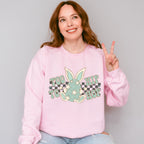 Retro Too Hip To Hop Easter Day Unisex Crewneck T-Shirt Sweatshirt Hoodie