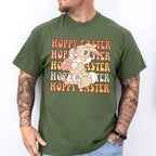 Hoppy Easter Bunny Easter Day Unisex Crewneck T-Shirt Sweatshirt Hoodie