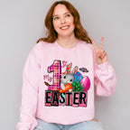 My 1st Easter Bunny And Eggs Easter Day Unisex Crewneck T-Shirt Sweatshirt Hoodie