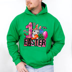 My 1st Easter Bunny And Eggs Easter Day Unisex Crewneck T-Shirt Sweatshirt Hoodie