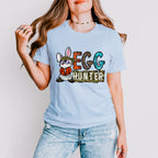 Egg Hunter Easter Day Unisex Crewneck T-Shirt Sweatshirt Hoodie