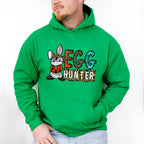 Egg Hunter Easter Day Unisex Crewneck T-Shirt Sweatshirt Hoodie