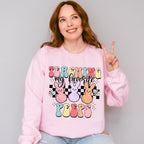 Teaching My Favorite Peeps Easter Day Unisex Crewneck T-Shirt Sweatshirt Hoodie