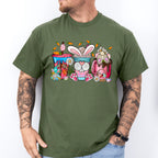 Bunny Cups Easter Day Unisex Crewneck T-Shirt Sweatshirt Hoodie