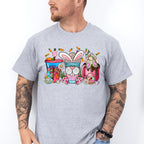 Bunny Cups Easter Day Unisex Crewneck T-Shirt Sweatshirt Hoodie
