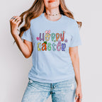 Hoppy Easter Flowers Easter Day Unisex Crewneck T-Shirt Sweatshirt Hoodie