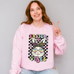 Easter Vibes Bunny Sunglasses Easter Day Unisex Crewneck T-Shirt Sweatshirt Hoodie