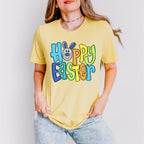 Hoppy Easter Blue Bunny Face Easter Day Unisex Crewneck T-Shirt Sweatshirt Hoodie