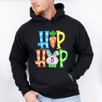 HIP HOP Bunny Easter Day Unisex Crewneck T-Shirt Sweatshirt Hoodie