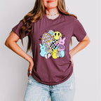 Bunny Kisses Easter Wishes Easter Day Unisex Crewneck T-Shirt Sweatshirt Hoodie