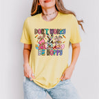 Don't Worry Be Happy Easter Day Unisex Crewneck T-Shirt Sweatshirt Hoodie