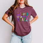 Saved By His Grace Easter Day Unisex Crewneck T-Shirt Sweatshirt Hoodie