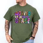 Saved By His Grace Easter Day Unisex Crewneck T-Shirt Sweatshirt Hoodie