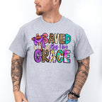 Saved By His Grace Easter Day Unisex Crewneck T-Shirt Sweatshirt Hoodie