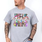 What's Up Peeps Easter Day Unisex Crewneck T-Shirt Sweatshirt Hoodie