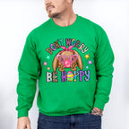 Happy Bunny Easter Day Unisex Crewneck T-Shirt Sweatshirt Hoodie