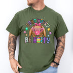 Happy Bunny Easter Day Unisex Crewneck T-Shirt Sweatshirt Hoodie
