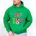 Hip Hop Bunny Easter Day Unisex Crewneck T-Shirt Sweatshirt Hoodie
