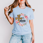 Easter Leopard Cross Easter Squad Special Easter Day Unisex Crewneck T-Shirt Sweatshirt Hoodie