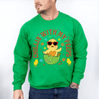 Chilling With My Peeps Easter Day Unisex Crewneck T-Shirt Sweatshirt Hoodie