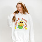 Chilling With My Peeps Easter Day Unisex Crewneck T-Shirt Sweatshirt Hoodie