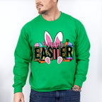 Easter Bunny Ears Easter Day Unisex Crewneck T-Shirt Sweatshirt Hoodie