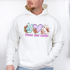 Peace Love Easter Easter Day Unisex Crewneck T-Shirt Sweatshirt Hoodie