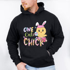 One Cute Chick Easter Day Unisex Crewneck T-Shirt Sweatshirt Hoodie