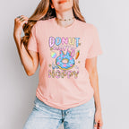 Donut Worry Be Happy Easter Day Unisex Crewneck T-Shirt Sweatshirt Hoodie