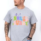 Nurse Bunny Easter Day Unisex Crewneck T-Shirt Sweatshirt Hoodie