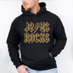 Jesus Rocks Easter Day Unisex Crewneck T-Shirt Sweatshirt Hoodie