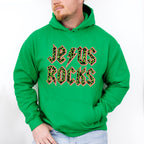 Jesus Rocks Easter Day Unisex Crewneck T-Shirt Sweatshirt Hoodie