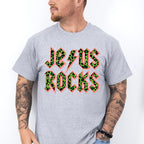Jesus Rocks Easter Day Unisex Crewneck T-Shirt Sweatshirt Hoodie