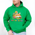 On The Hunt Easter Day Unisex Crewneck T-Shirt Sweatshirt Hoodie