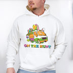 On The Hunt Easter Day Unisex Crewneck T-Shirt Sweatshirt Hoodie