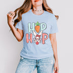 Hip Hop Carrot Rabbit Easter Day Unisex Crewneck T-Shirt Sweatshirt Hoodie