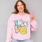 Love Easter Rabbit Easter Day Unisex Crewneck T-Shirt Sweatshirt Hoodie