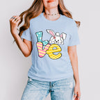 Love Easter Rabbit Easter Day Unisex Crewneck T-Shirt Sweatshirt Hoodie