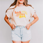 Here Comes The Sun, Good Vibes Theme T-shirt, Hoodie, Sweatshirt