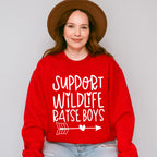 Support Wildlife Raise Boys Mother's Day Unisex Crewneck T-Shirt Sweatshirt Hoodie