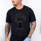 Halloween Tree Design - Halloween Unisex Crewneck T-Shirt Sweatshirt Hoodie