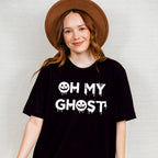 Oh My Ghost Design - Halloween Unisex Crewneck T-Shirt Sweatshirt Hoodie