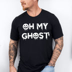 Oh My Ghost Design - Halloween Unisex Crewneck T-Shirt Sweatshirt Hoodie