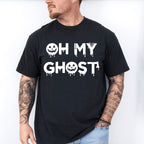 Oh My Ghost Design - Halloween Unisex Crewneck T-Shirt Sweatshirt Hoodie